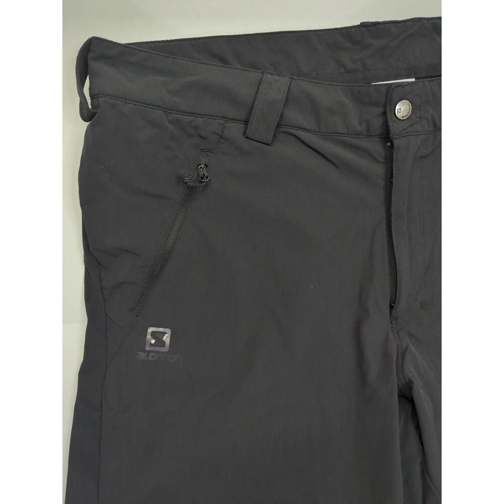 Salomon Wayfarer LT Men's Hiking Pants Black 38" x 32.5" active 4 way stretch - Picture 4 of 6